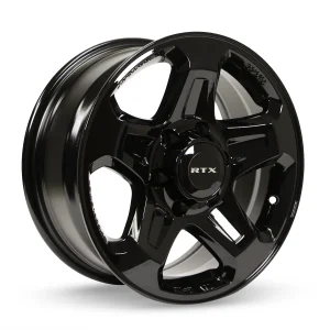 RTX Wheels – Courier – Black – 16″x7″ 30mm – All weather Wheels – 082740